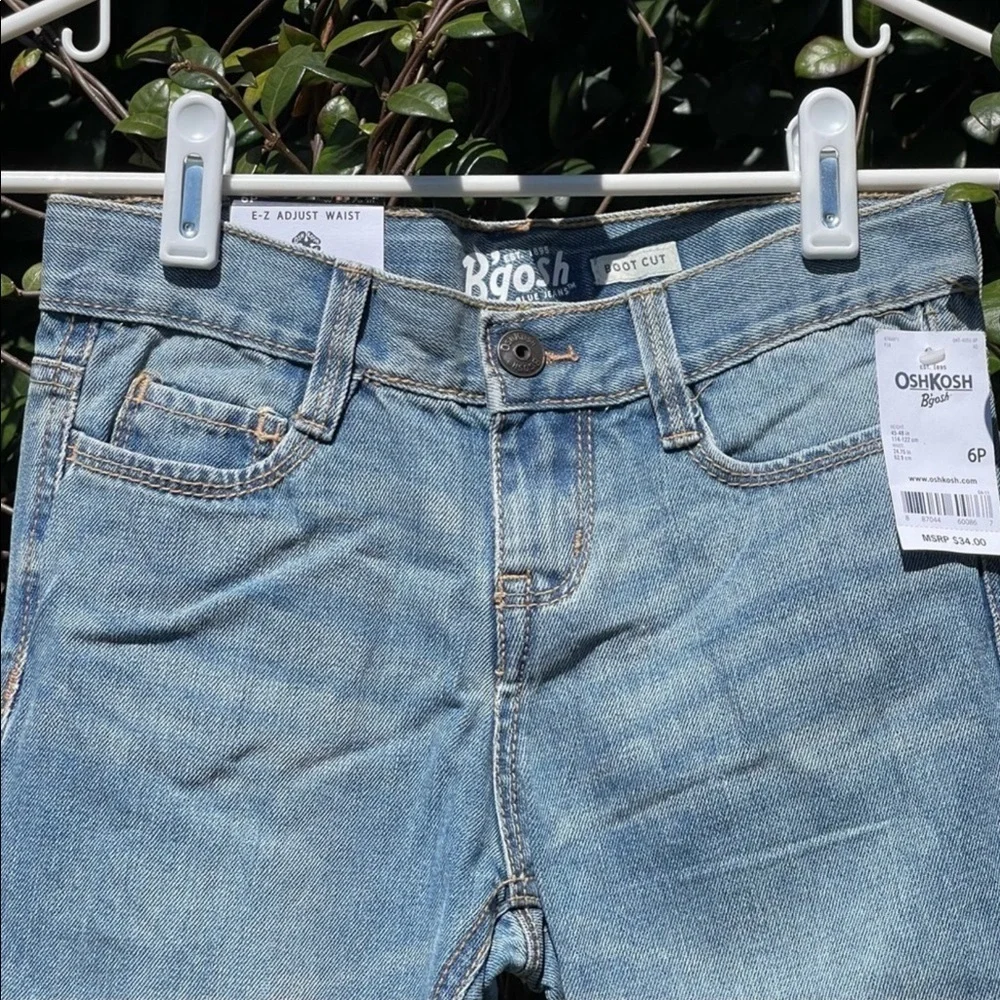 OshKosh B’Gosh Girl’s Faded Bootcut Denim Jeans